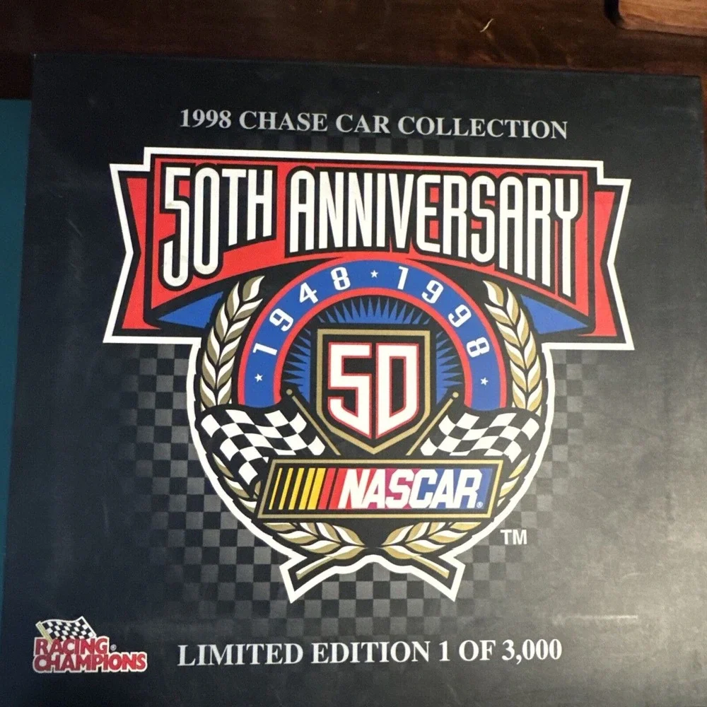 NASCAR Chase Car Collection‎ 12 Total Cards 1998 Racing Champions 50th Anniv.